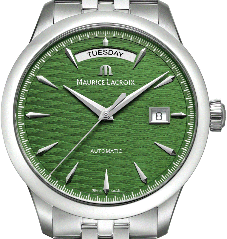 Maurice Lacroix 1975 Legacy Vagues Du Jura Day-Date Automatik 756058-SS002-630-1