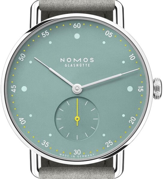 Nomos Metro 33 Sage Handaufzug 1124