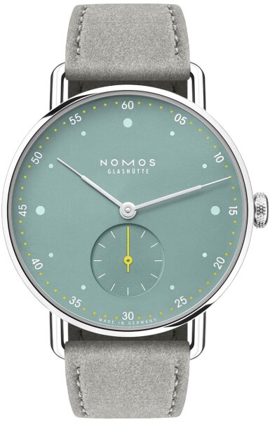 Nomos Metro 33 Sage Handaufzug 1124