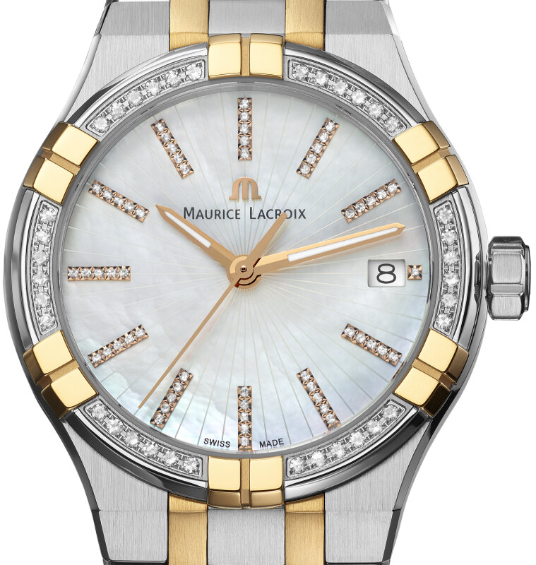 Maurice Lacroix Aikon mit Diamanten AI1106-PVPD2-170-1