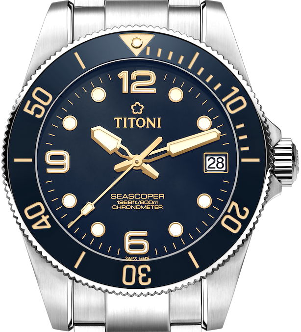 Titoni Seascoper Retro Chronometer 42mm 83601 S-BO-255