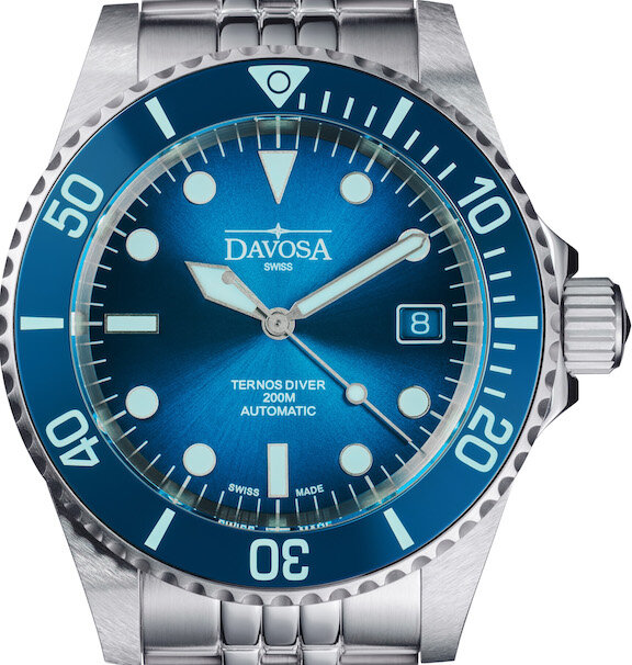 Davosa Ternos Diver Blue Lagoon 40mm 161.554.04