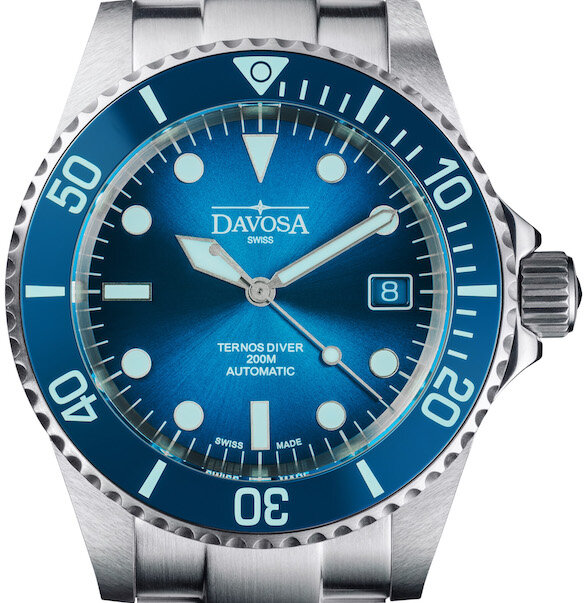 Davosa Ternos Diver Blue Lagoon 40mm 161.554.40