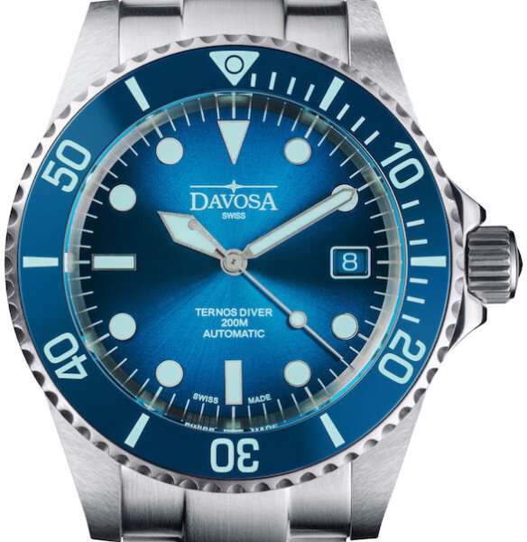 Davosa Ternos Diver Blue Lagoon 40mm 161.554.40