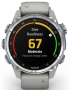 Garmin Descent™ Mk3S 43mm Edelstahl mit grauem Silikonarmband 010-02753-04