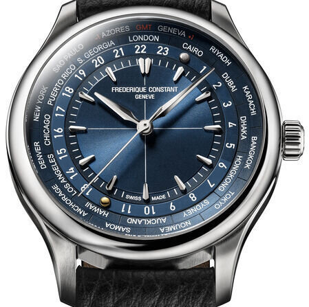 Frederique Constant Classic Manufacture Worldtimer...