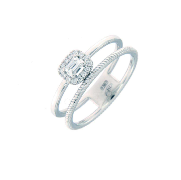 Alberti Weißgold Ring mit Diamanten 8381/AWEM