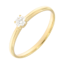 Alberti Gelbgold Ring mit Diamant 7247/AY20