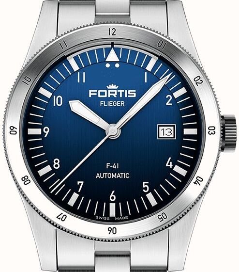 Fortis Flieger F-41Liberty-Blau Automatik F4220024