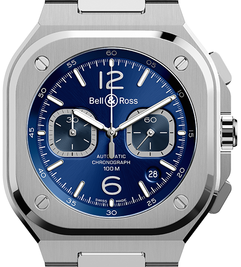 Bell & Ross BR 05 Chrono Blue Steel 42mm CPO...