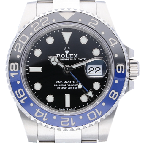 Rolex GMT Master II 126710BLNR "Batman" Oyster...
