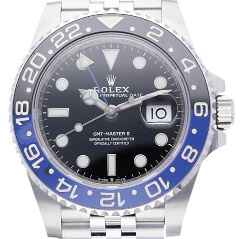 Rolex GMT Master II 126710BLNR "Batgirl" Jubilee LC100