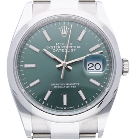 Rolex Datejust 126200 36 Mint Oyster 126200-0023