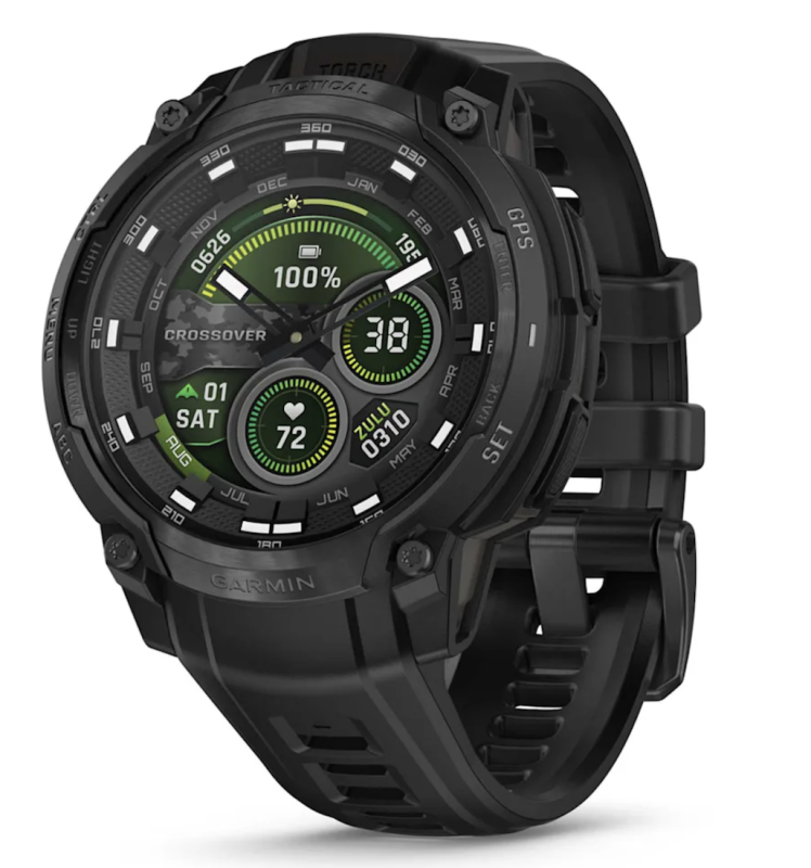 Garmin Crossover AMOLED - Tactical Edition Schwarz 010-03398-02