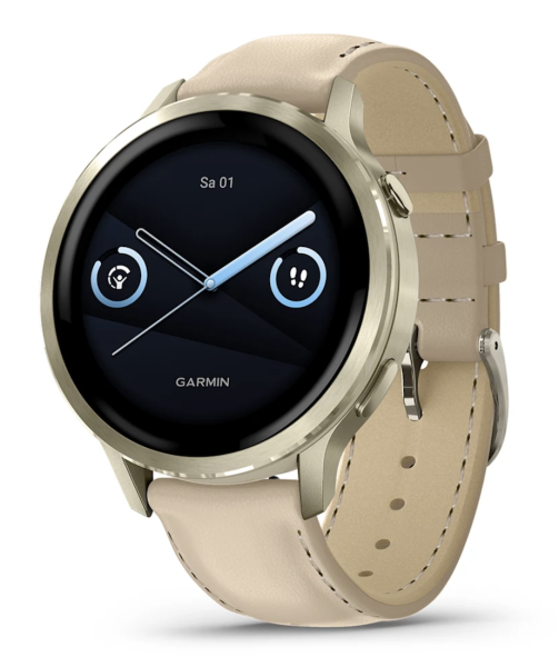 Garmin Venu® 4 - 41mm Beige/Lunargold 010-03013-03