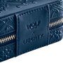 Wolf X LIBERTY All Over Ianthe Small Travel Jewellery Zip Case - Navy 381317