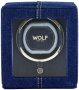 Wolf Cub Single Watch Cub Watch Winder with Cover - Denim 461132