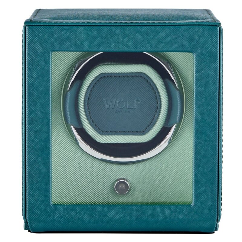 Wolf Cub Single Watch Winder with Cover 461140