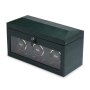 Wolf British Racing Triple Watch Winder with Storage 792341
