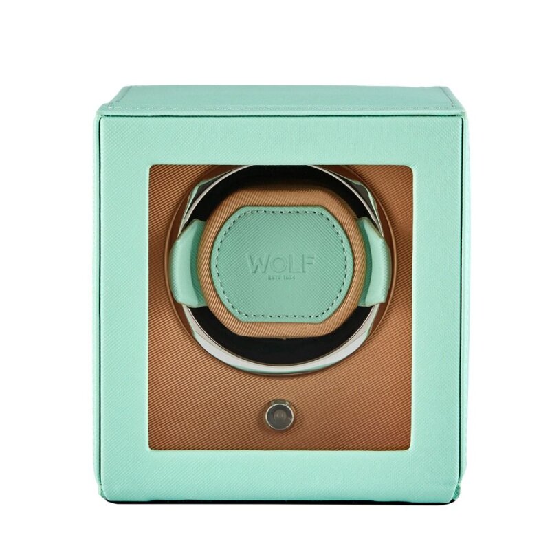 Wolf Cub Single Watch Winder with Cover 461125