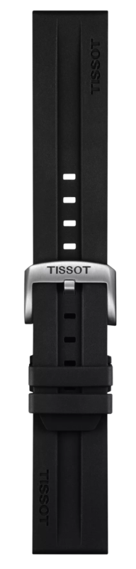 Tissot Silikonband schwarz 22mm T852.047.708