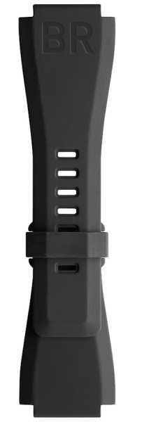 Bell & Ross Kautschukband schwarz 24mm B-P-021 XS