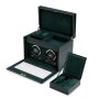 Wolf British Racing Double Watch Winder with Storage 792241