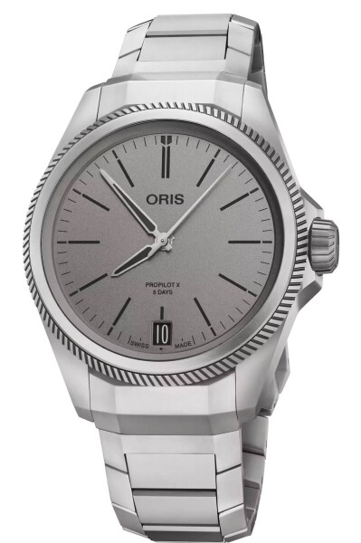 Oris Propilot X Calibre 400 Titan 01 400 7778 7153-07 7...