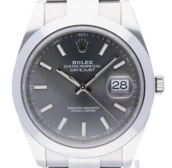 Rolex Datejust 41 126300 Rhodium LC100