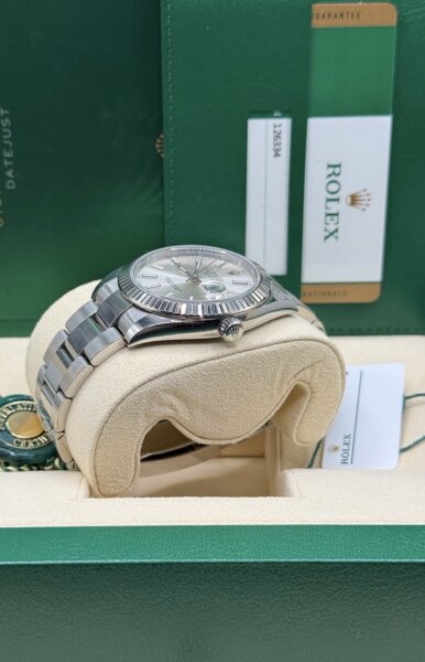 Rolex Datejust 41 silber 126334 LC100