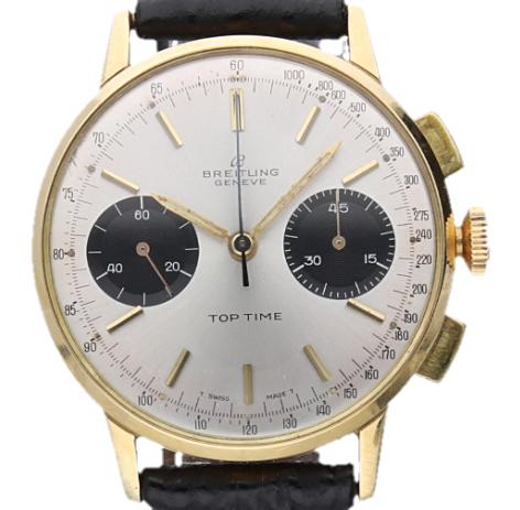 Breitling TOP TIme Ref. 2001 18k Gelb Vollgold