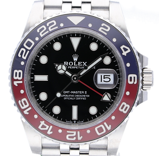 Rolex GMT Master II 126710BLRO "Pepsi" LC100