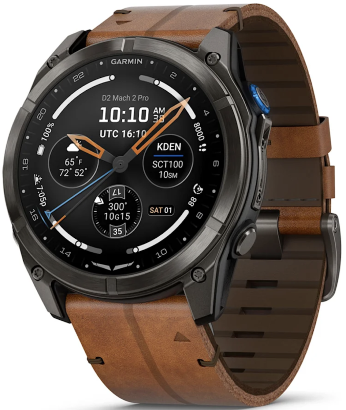 Garmin D2 Mach 2 Pro 51mm Amoled Sapphire Schwarz/Carbongrau 010-03199-51
