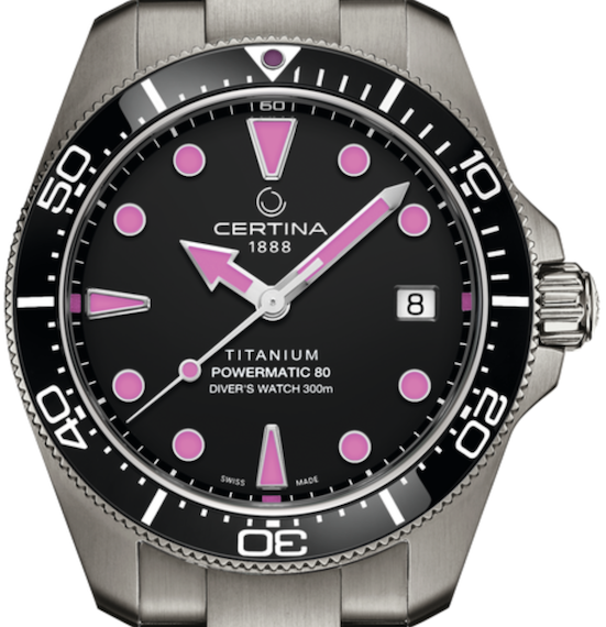 Certina DS Action Diver Titan 38mm Powermatic 80...