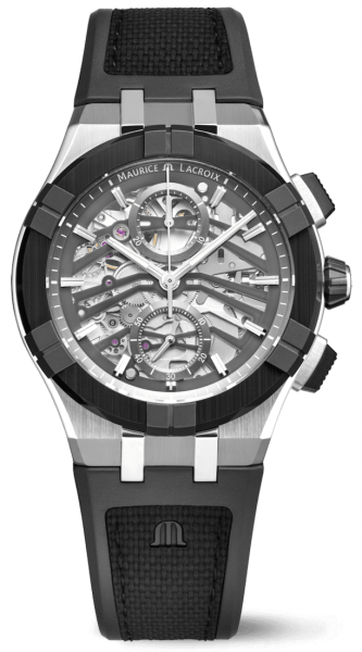Maurice Lacroix Aikon Skeleton Automatk Chronograph...