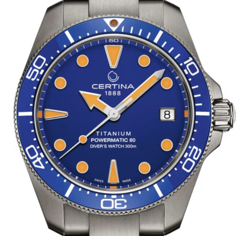 Certina DS Action Diver 38mm Titanium C048.807.44.041.00