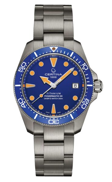 Certina DS Action Diver 38mm Titanium C048.807.44.041.00