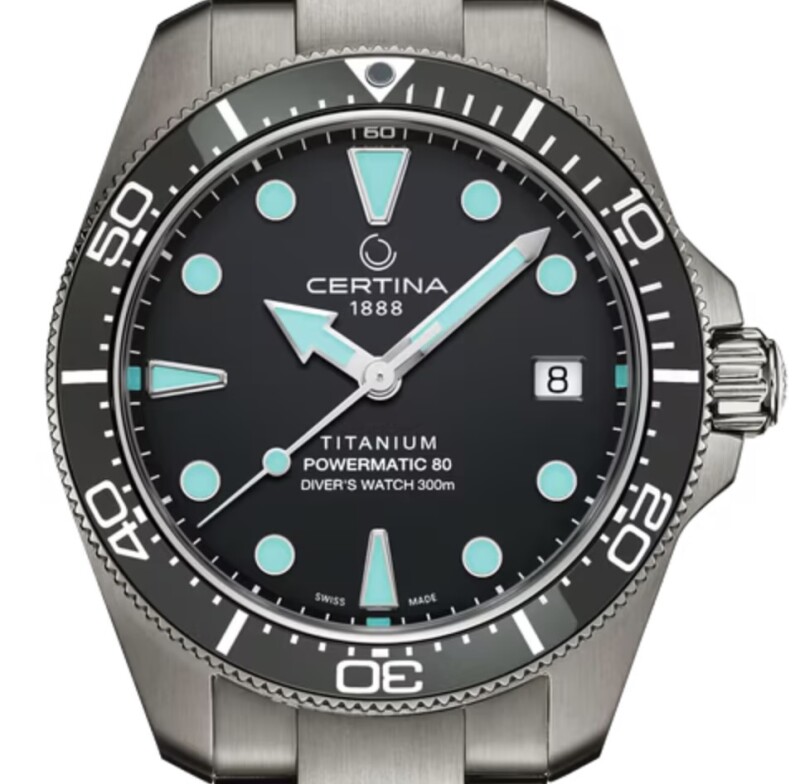 Certina DS Action Diver 38mm Titanium C048.807.44.081.00