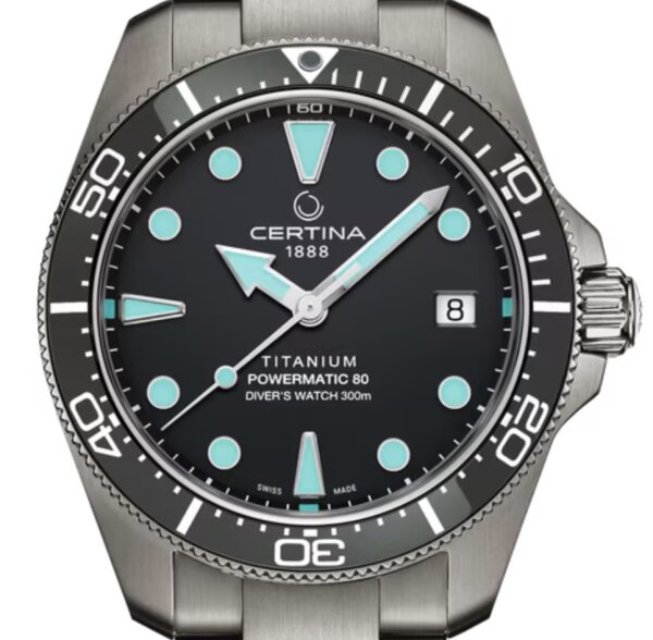 Certina DS Action Diver 38mm Titanium C048.807.44.081.00
