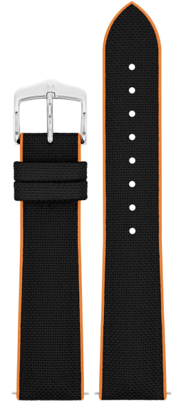 Hirsch Arne Premium Caoutchouc L schwarz/orange 20mm...