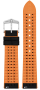 Hirsch Arne Premium Caoutchouc L schwarz/orange 20mm 0927690050-2-20