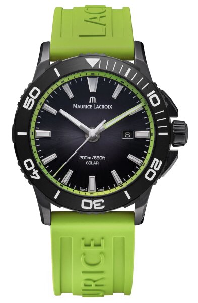 Maurice Lacroix Pontos S Solar 42mm Fluo Yellow Special...