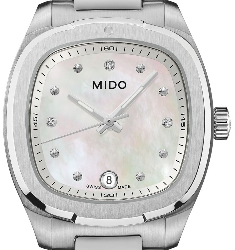 Mido Multifort Shape Damenuhr 28mm M049.110.11.116.00