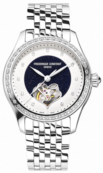 Frederique Constant Ladies Automatik Double Heart Beat...