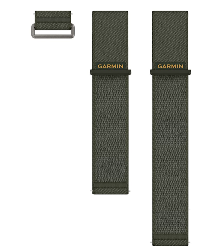 Garmin Schnellwechsel-Armband Nylon Moosgrün ComfortFit 010-13907-03