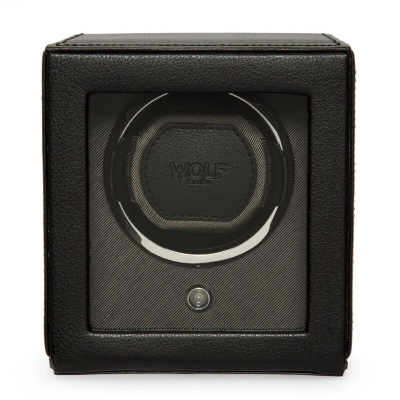 Wolf Cub Single Watch Winder with Cover 461103