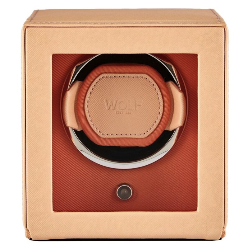 Wolf Cub Single Watch Winder with Cover 461162