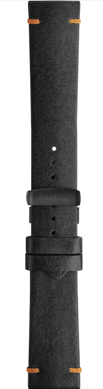 Mido Lederband 22mm inkl. Schliesse M610016819