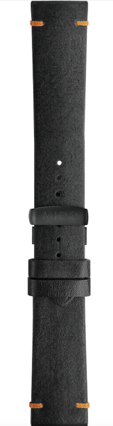 Mido Lederband 22mm inkl. Schliesse M610016819