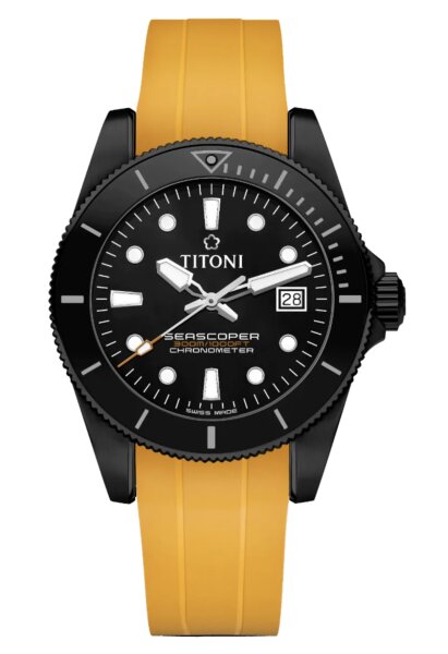 Titoni Seascoper Chronometer 42mm 83300 B-BKRY-702